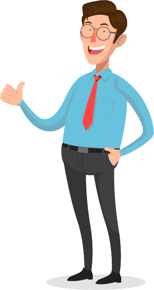 Personnage corporate image vectorielle